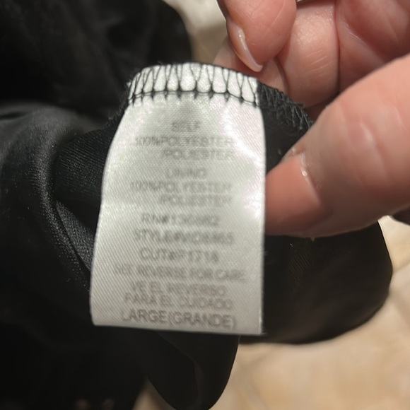 Black Formal/Prom Dress by Windsor. Sz. L Worn once. BUST PROFFESIONALY ALTERED - Picture 10 of 12